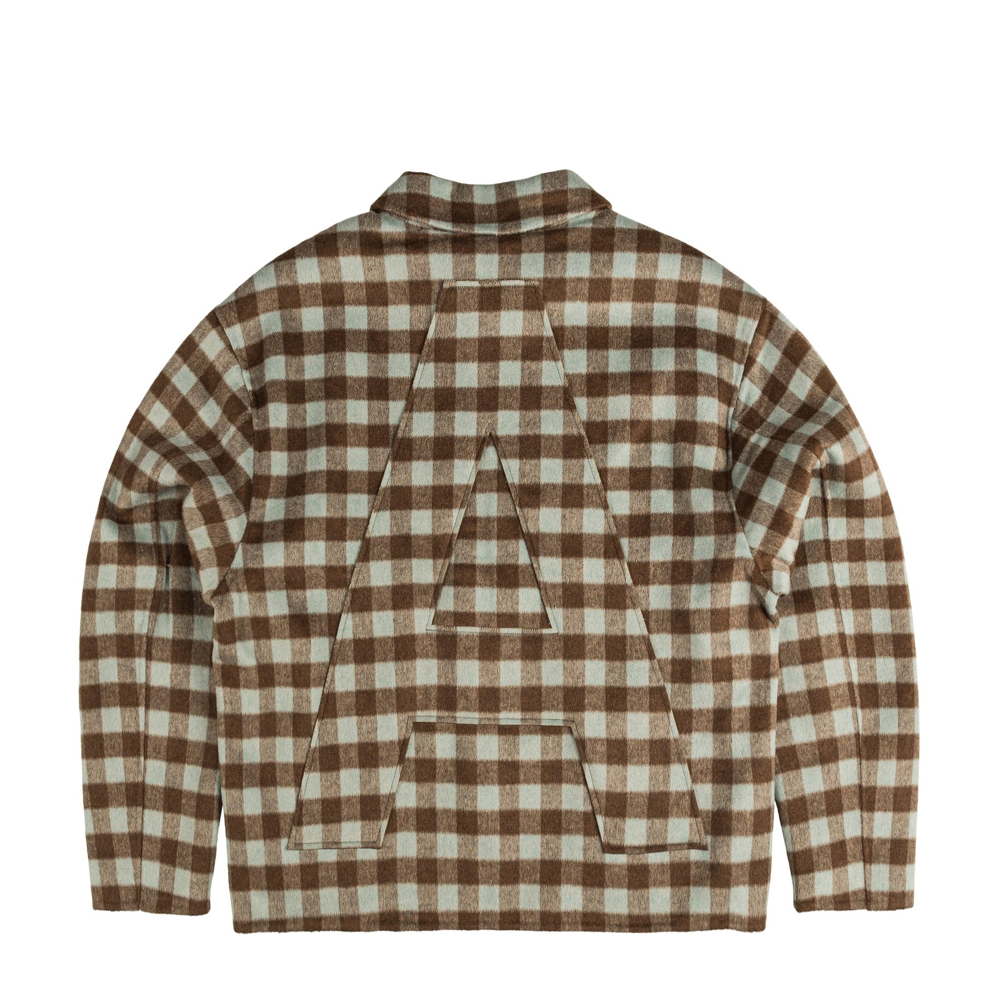 New Amsterdam Surf Association Wool Check Overshirt