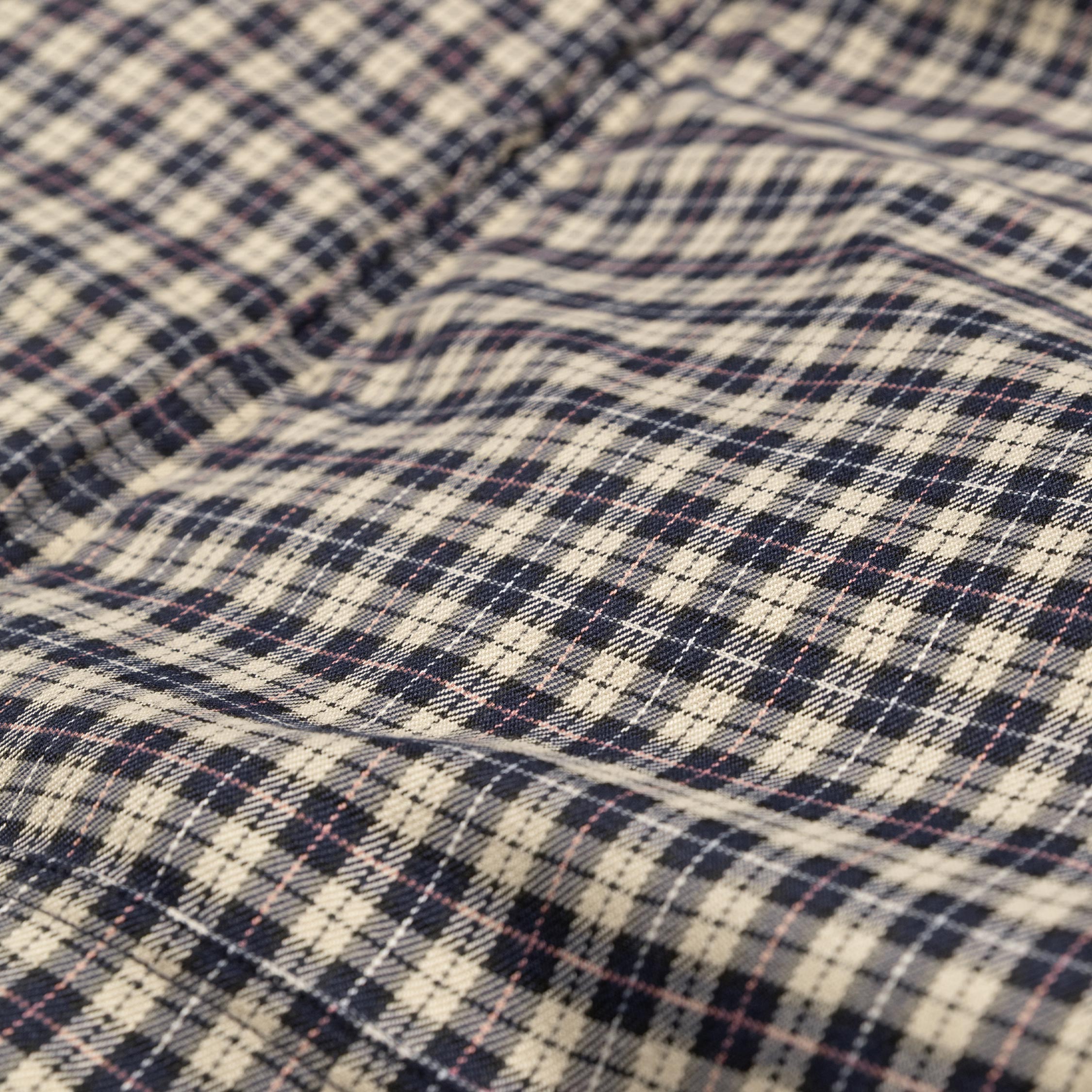 Image of Arte Antwerp Reversible Plaid Leather Jacket