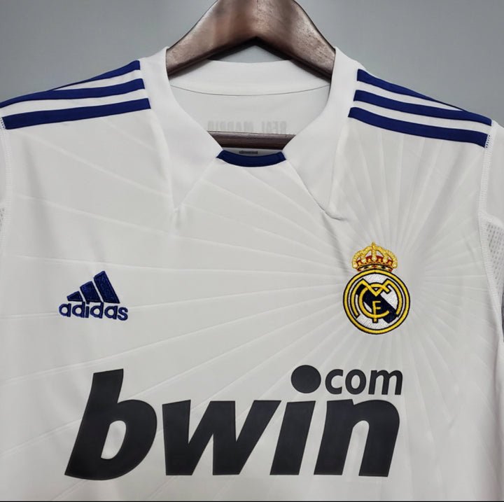 Image of Real Madrid 2010 - 2011 Home Kit - Premium Quality Jersey at FootballPrestige.com