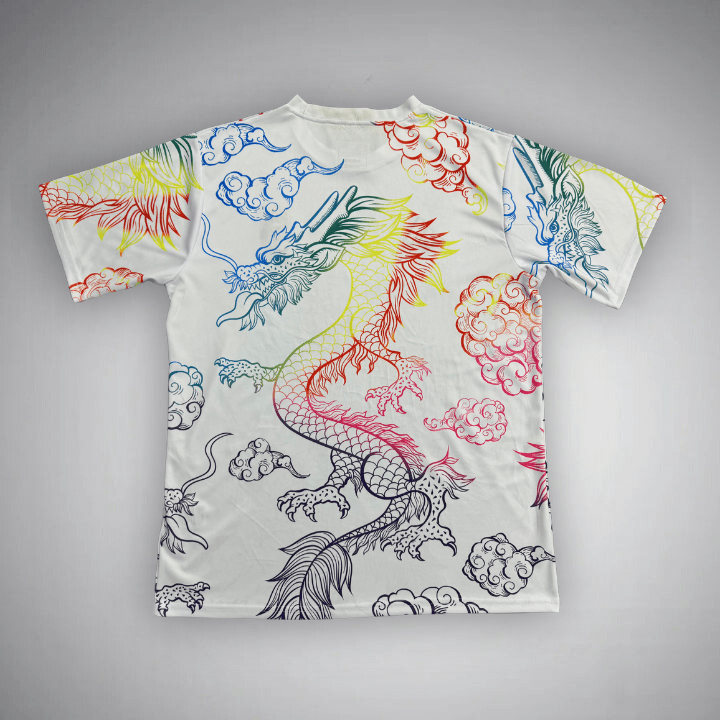 Real Madrid "Rainbow Dragón Blanco" Special Kit - Premium Quality Jersey at FootballPrestige.com