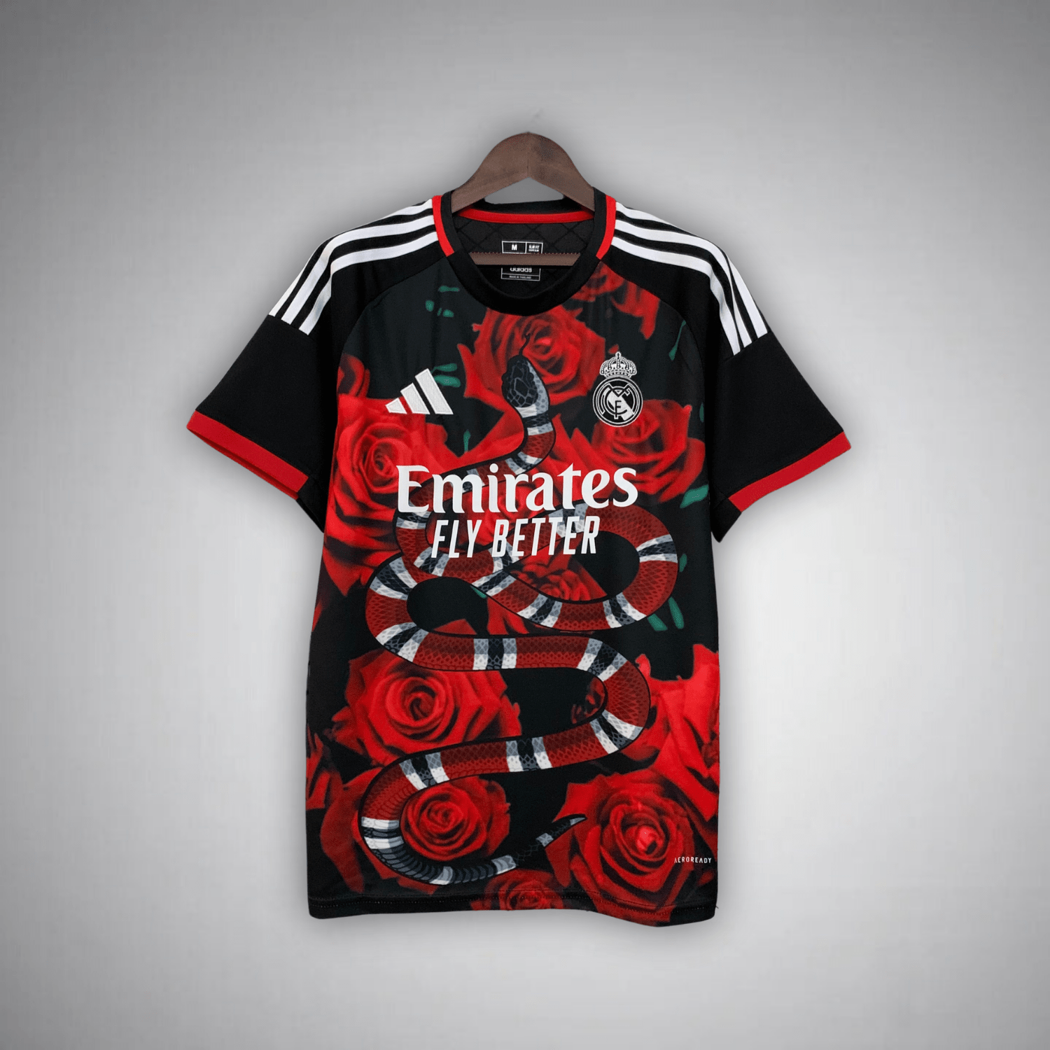 Real Madrid "Red Kingsnake" Premium Kit - Premium Quality Jersey at FootballPrestige.com