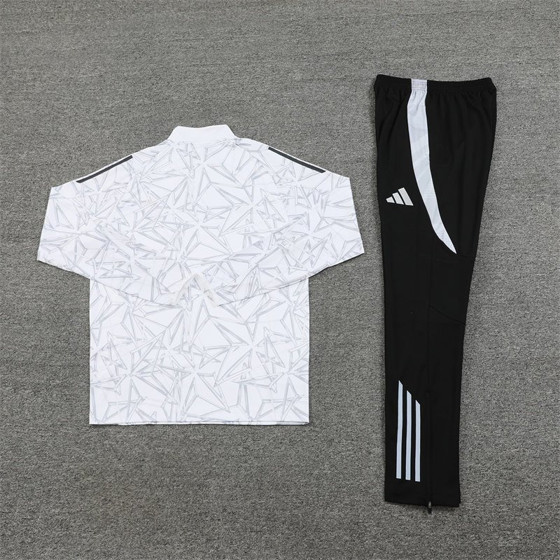 Real Madrid "White Armor" Premium Tracksuit - Premium Quality Jersey at FootballPrestige.com