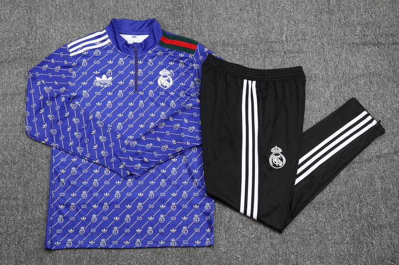 Image of Real Madrid x Gucci Premium Tracksuit - Premium Quality Jersey at FootballPrestige.com