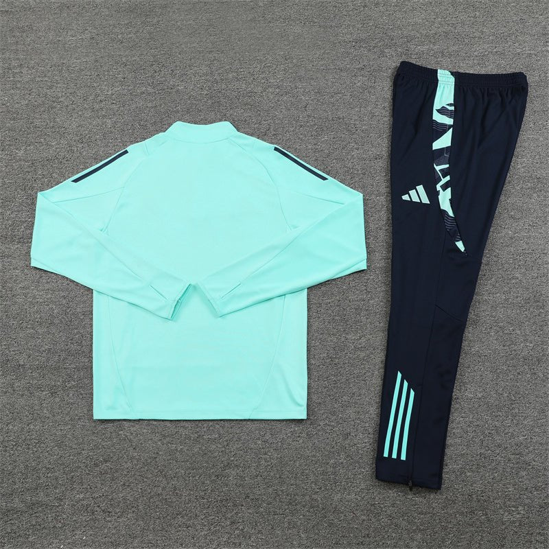 Image of Real Madrid x Tiffany Premium Tracksuit - Premium Quality Jersey at FootballPrestige.com