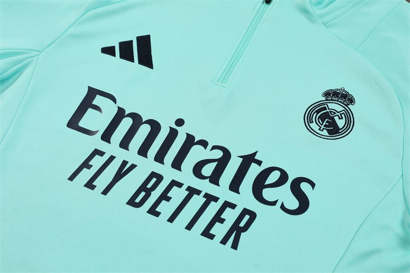 Image of Real Madrid x Tiffany Premium Tracksuit - Premium Quality Jersey at FootballPrestige.com