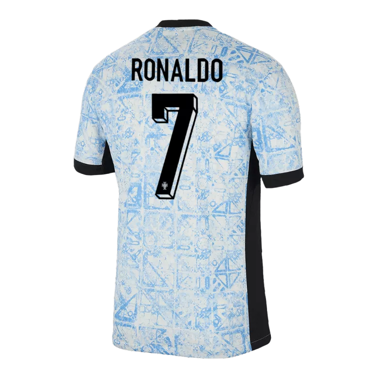 Men's Cristiano Ronaldo Replica Portugal Away Jersey 2024