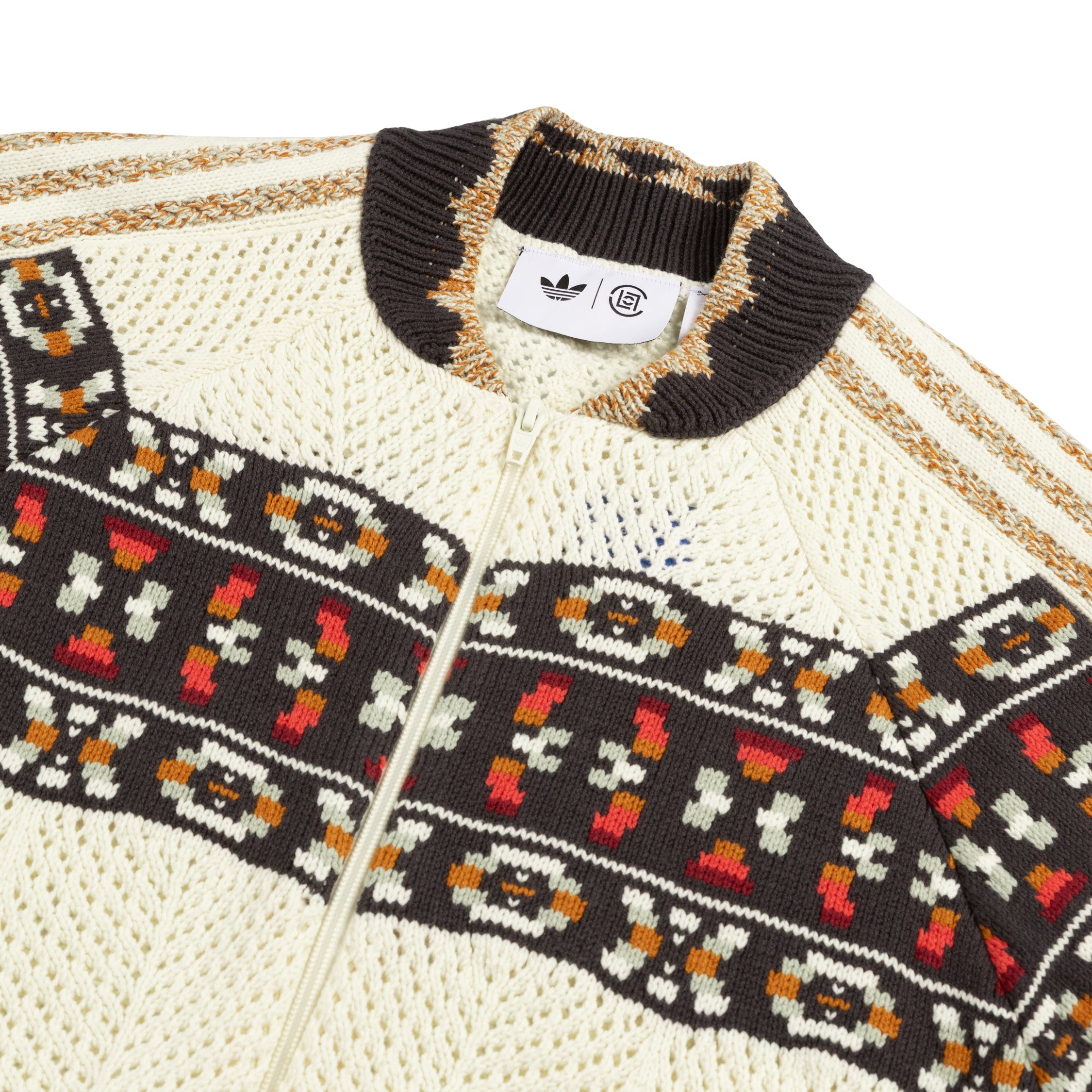 Image of Adidas x Clot by Edison Chen Crochet SST Track Top 