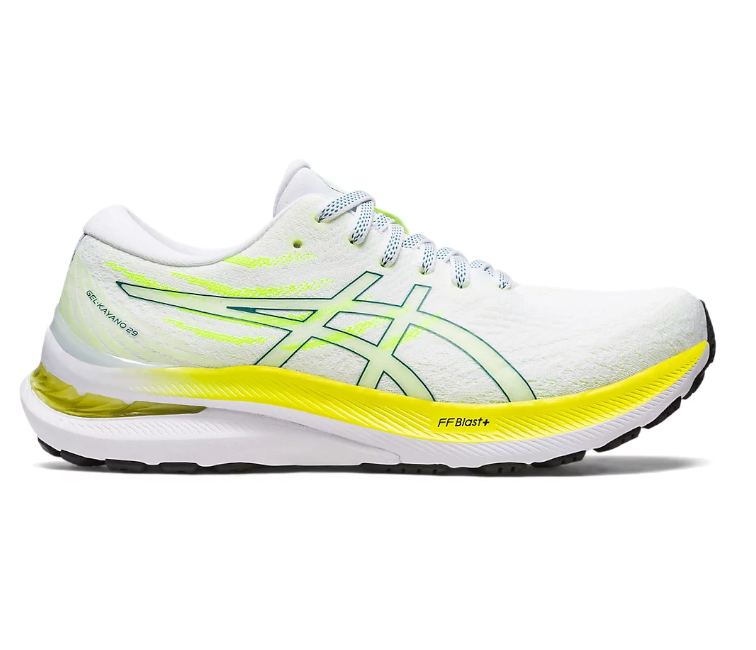 Image of Women's Asics Gel-Kayano 29 (White/Velvet Pine)