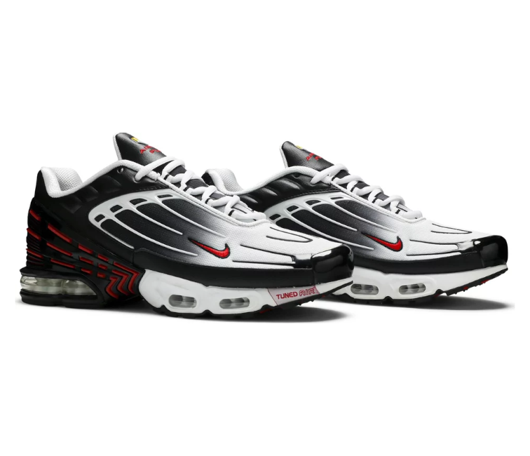 Image of Men's Nike Air Max Plus III (Black/University Red-White)