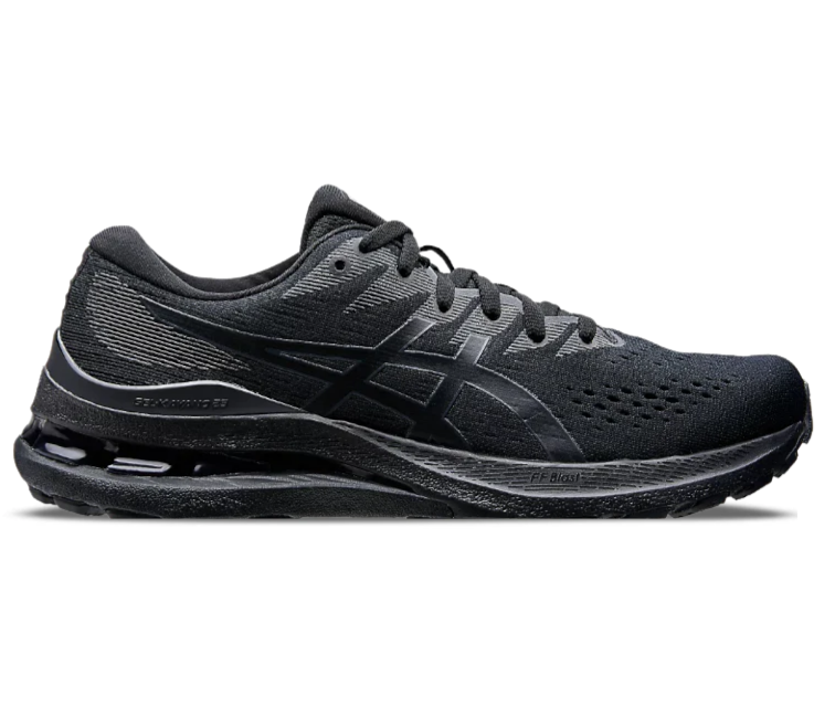 Image of Women's Asics Gel-Kayano 28 (Black/Graphite Grey)