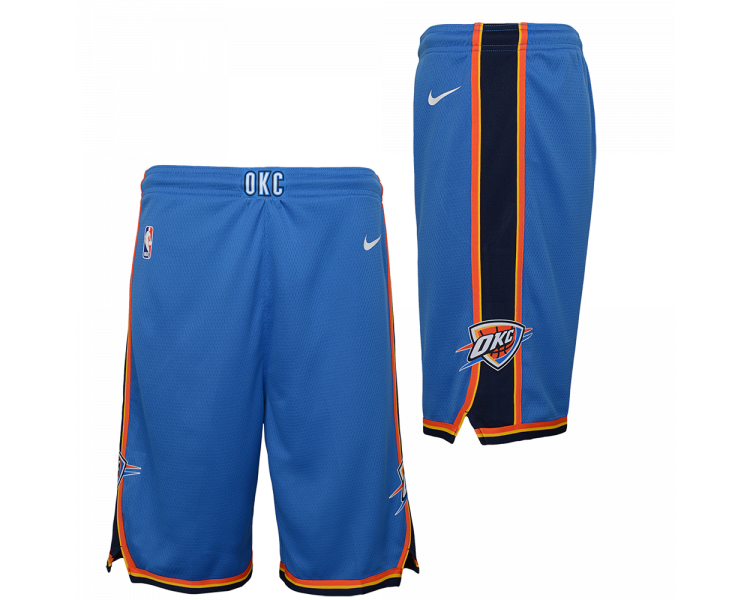 Image of Oklahoma City Thunder Icon Edition Swingman Youth NBA Shorts