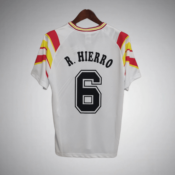 Image of Spain 1996 Away Kit - Premium Quality Jersey at FootballPrestige.com