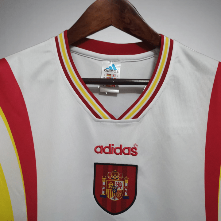 Image of Spain 1996 Away Kit - Premium Quality Jersey at FootballPrestige.com
