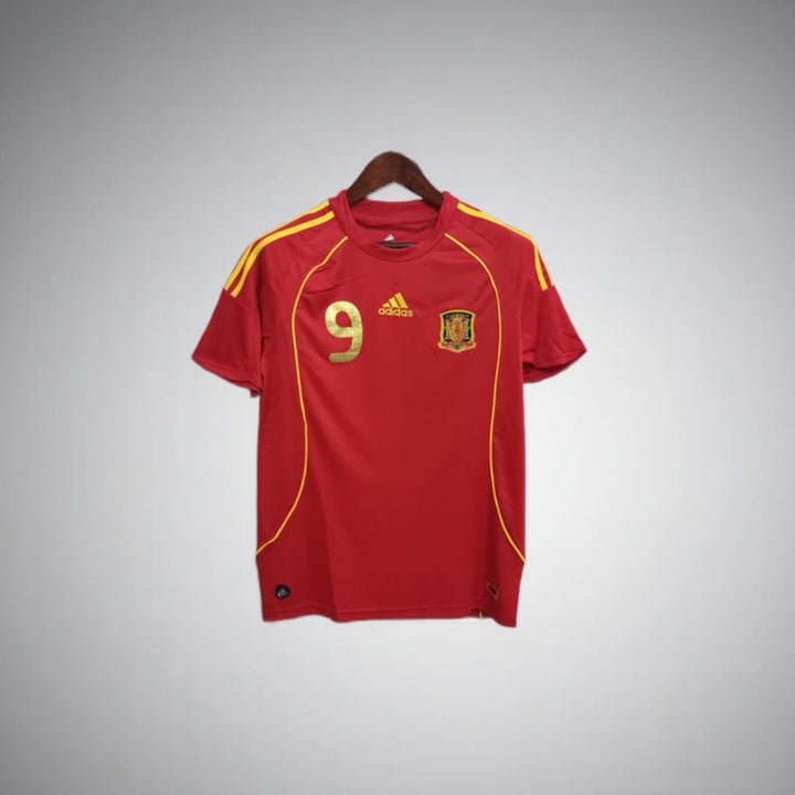 Image of Spain 2008 Home Kit - Premium Quality Jersey at FootballPrestige.com