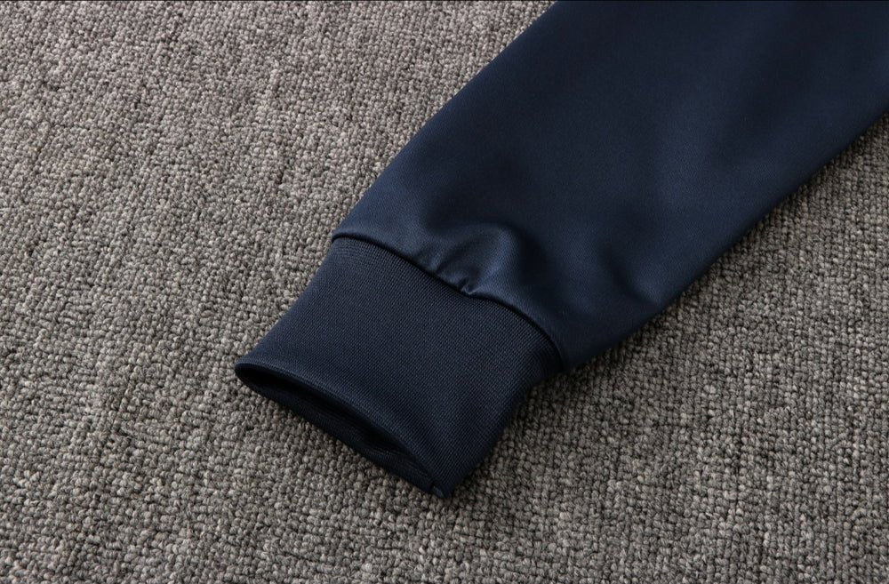 Image of Tottenham Dark Blue Premium Tracksuit - Premium Quality Jersey at FootballPrestige.com
