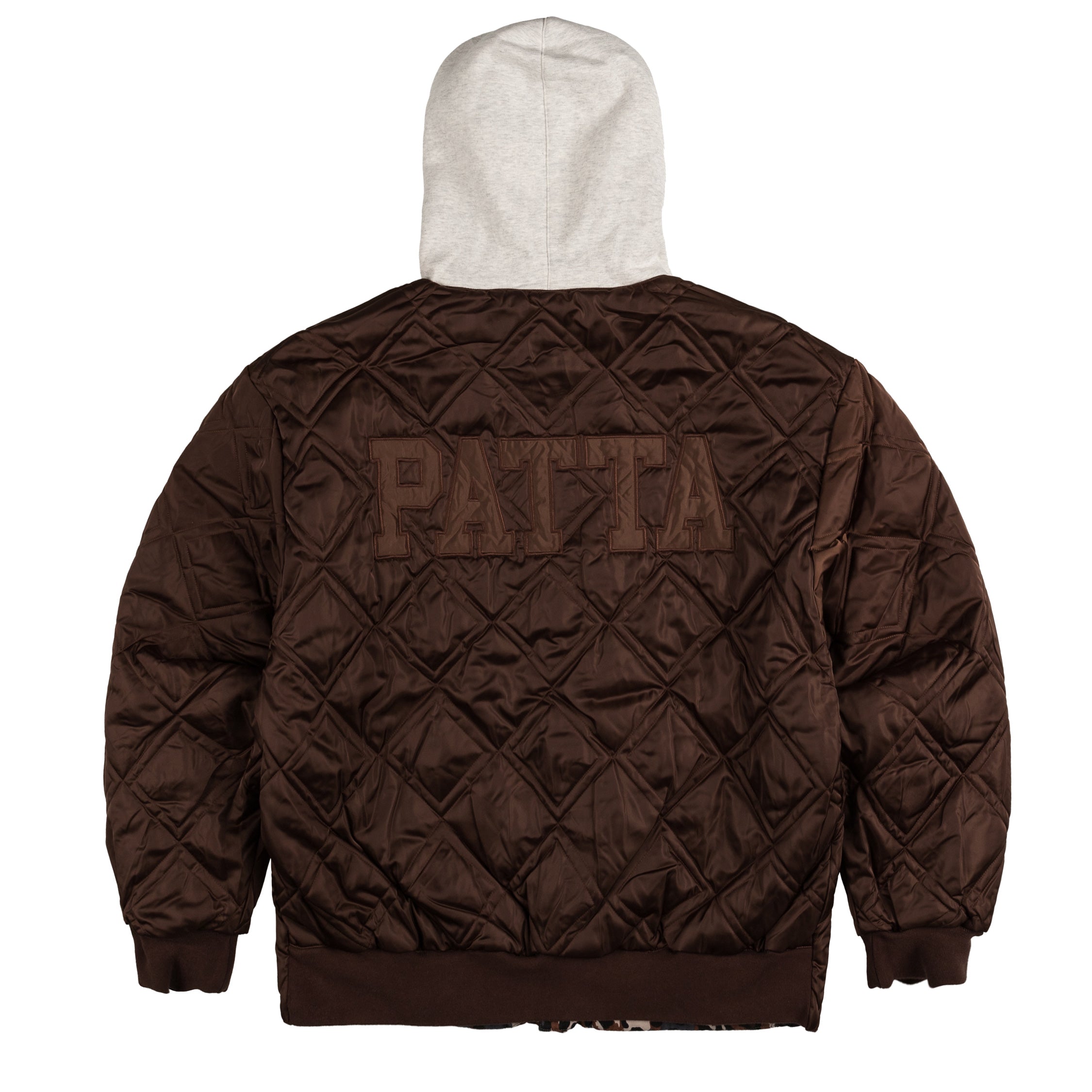 Image of Patta City Leopard Reversible Bomber Jacket